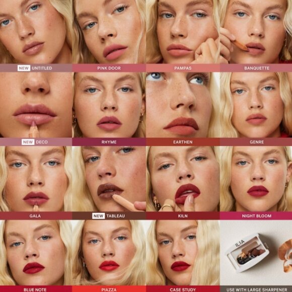 ILIA Lip Sketch Hydrating Lipstick + Lip Liner Crayon | Tableau | NEW MAKEUP - Picture 4 of 6